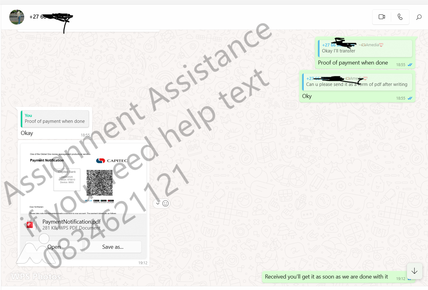 You Pay Before we Start writing your assignment  